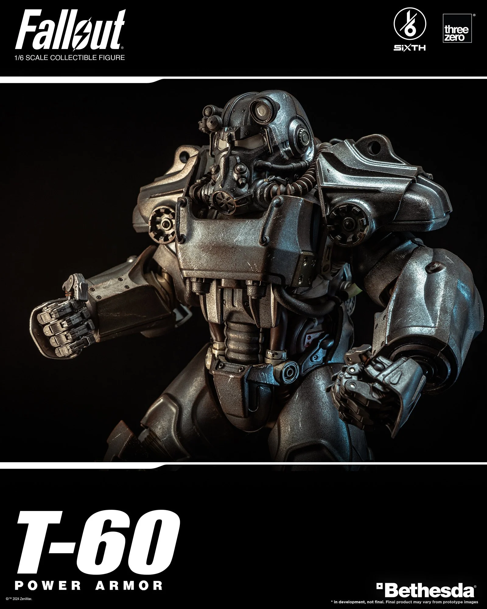 スリーゼロ Fallout T-60 パワーアーマー 新品未使用 1/6 Fallout (フォールアウト) T-60 パワーアーマー（復刻版